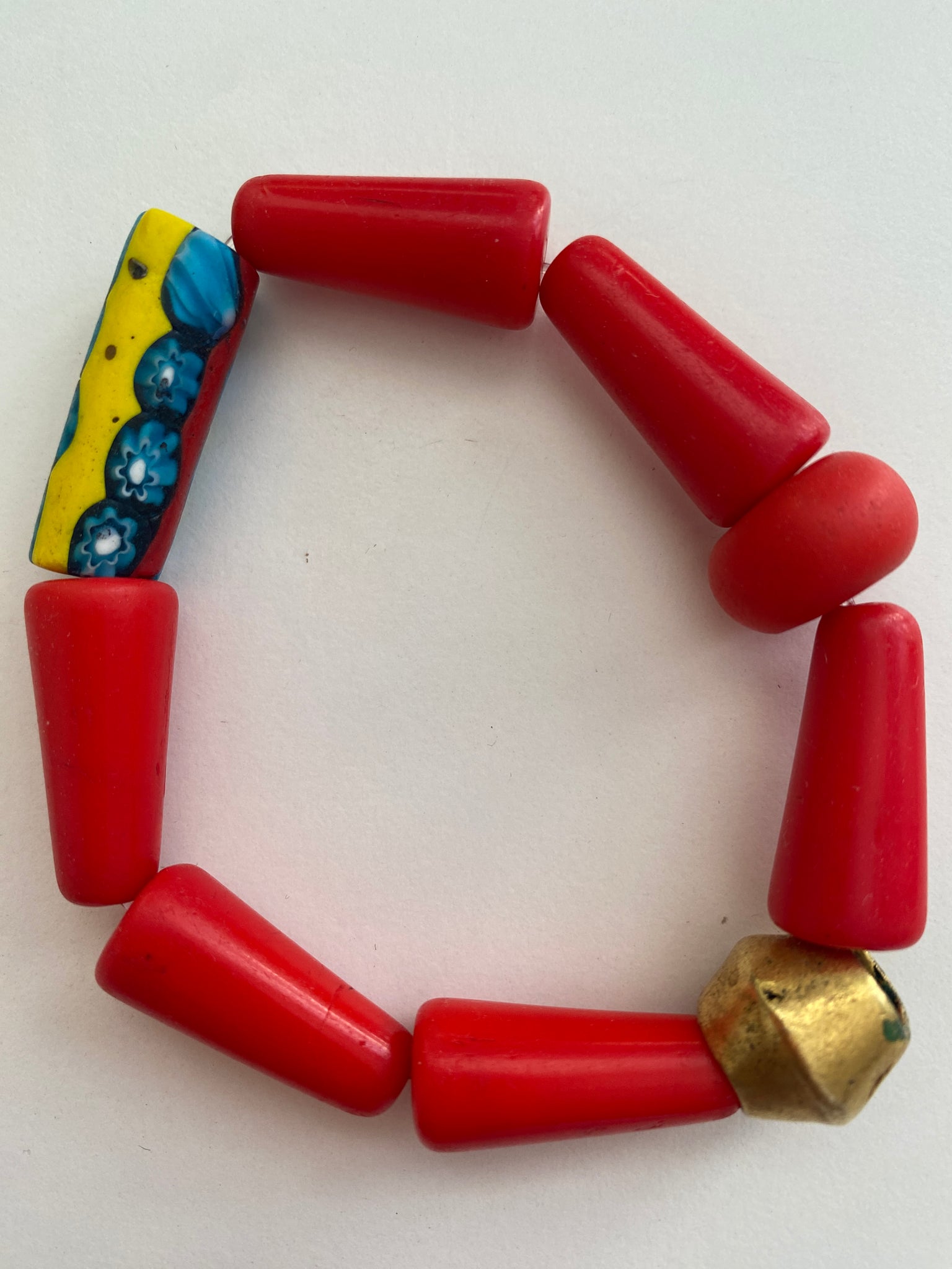 African bracelet red